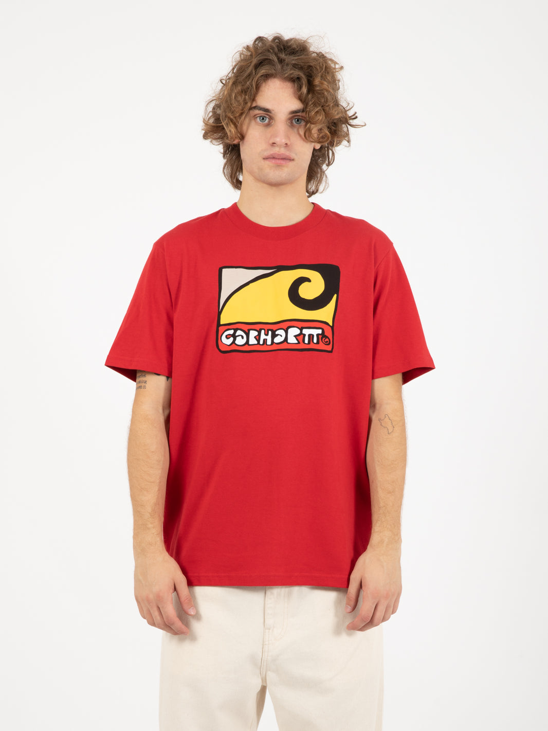 S/s fibo t-shirt cherry 