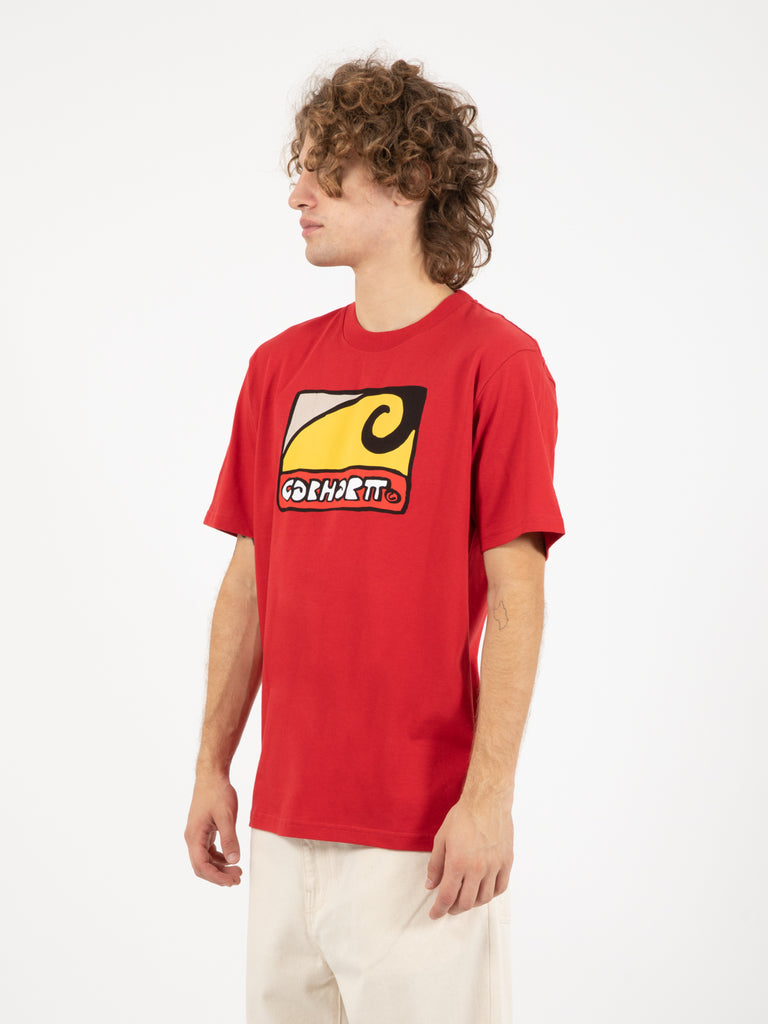 Carhartt WIP - S/s fibo t-shirt cherry