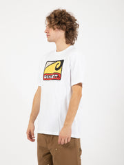 Carhartt WIP - S/S Fibo t-shirt white