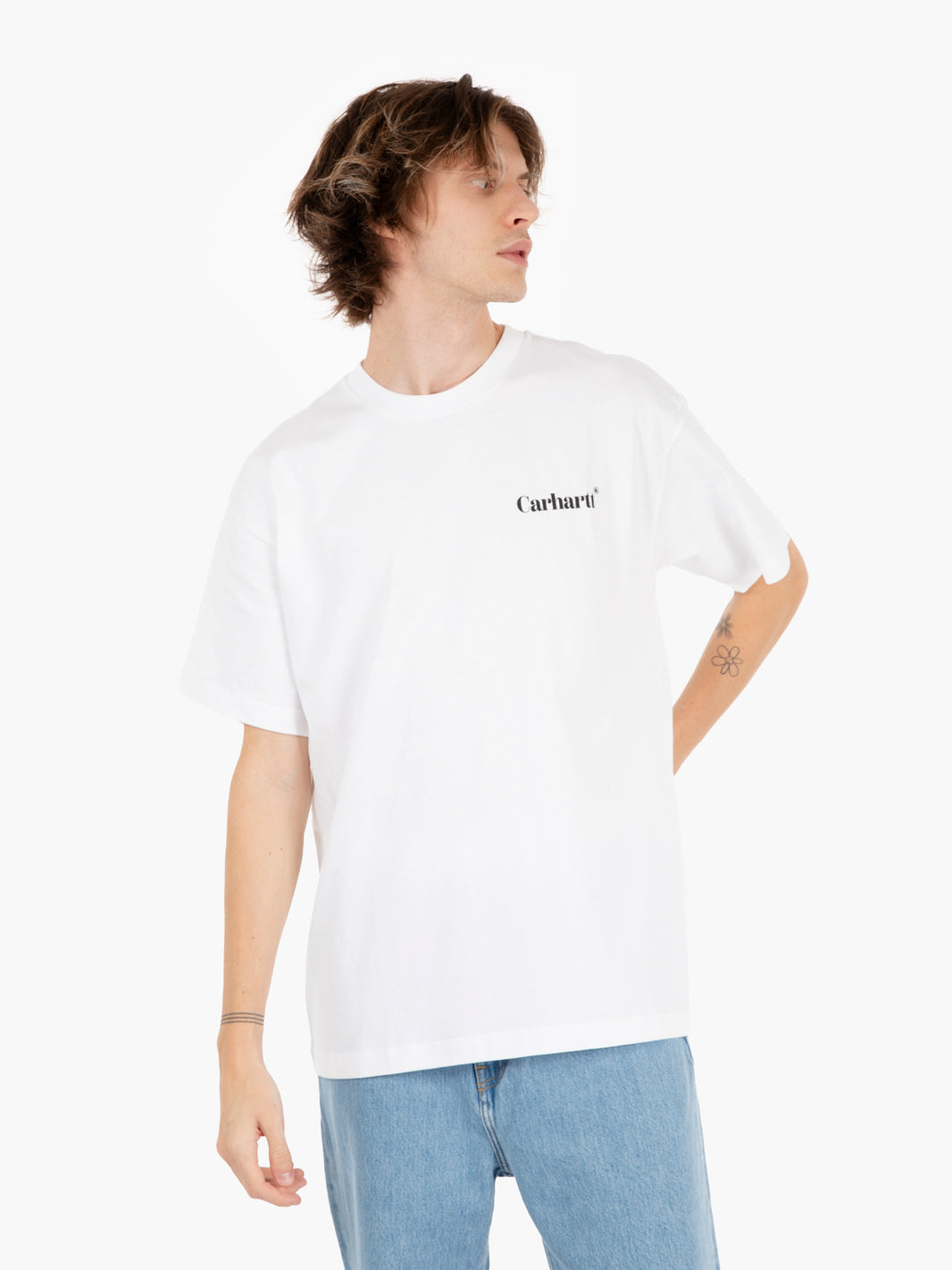 S/S fold duck t-shirt white 