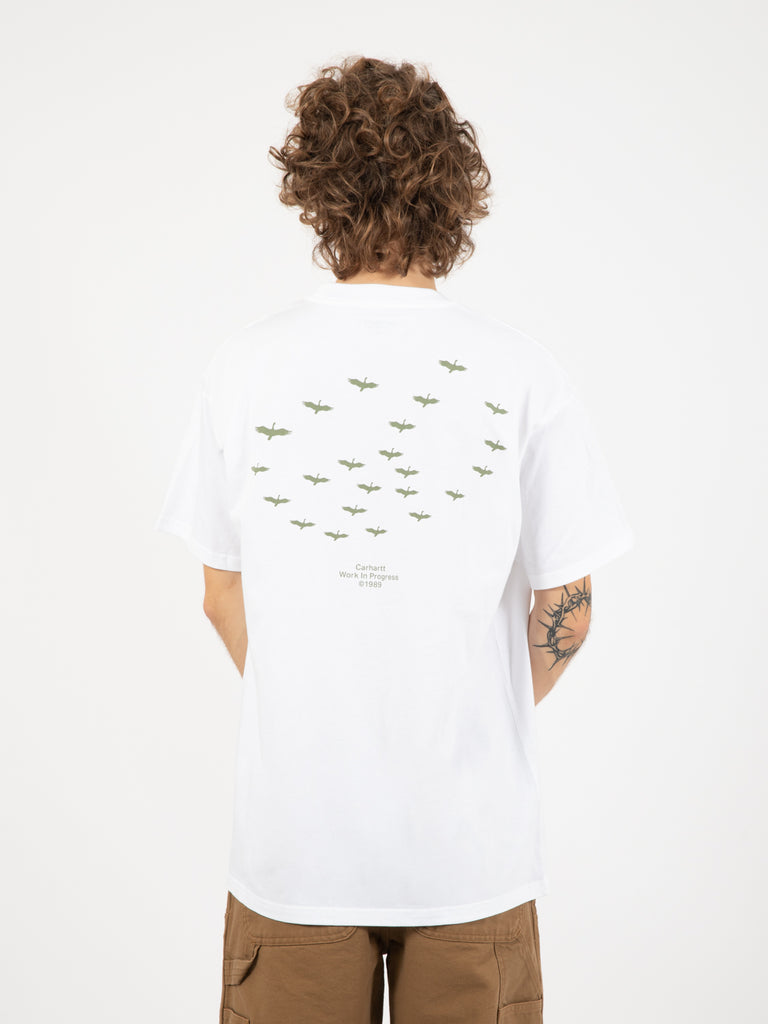Carhartt WIP - S/s formation t-shirt white / green