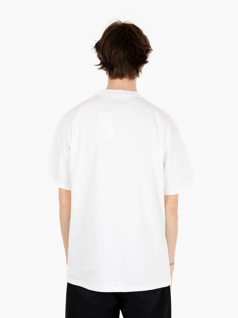 S/S Fragments pocket t-shirt white / black