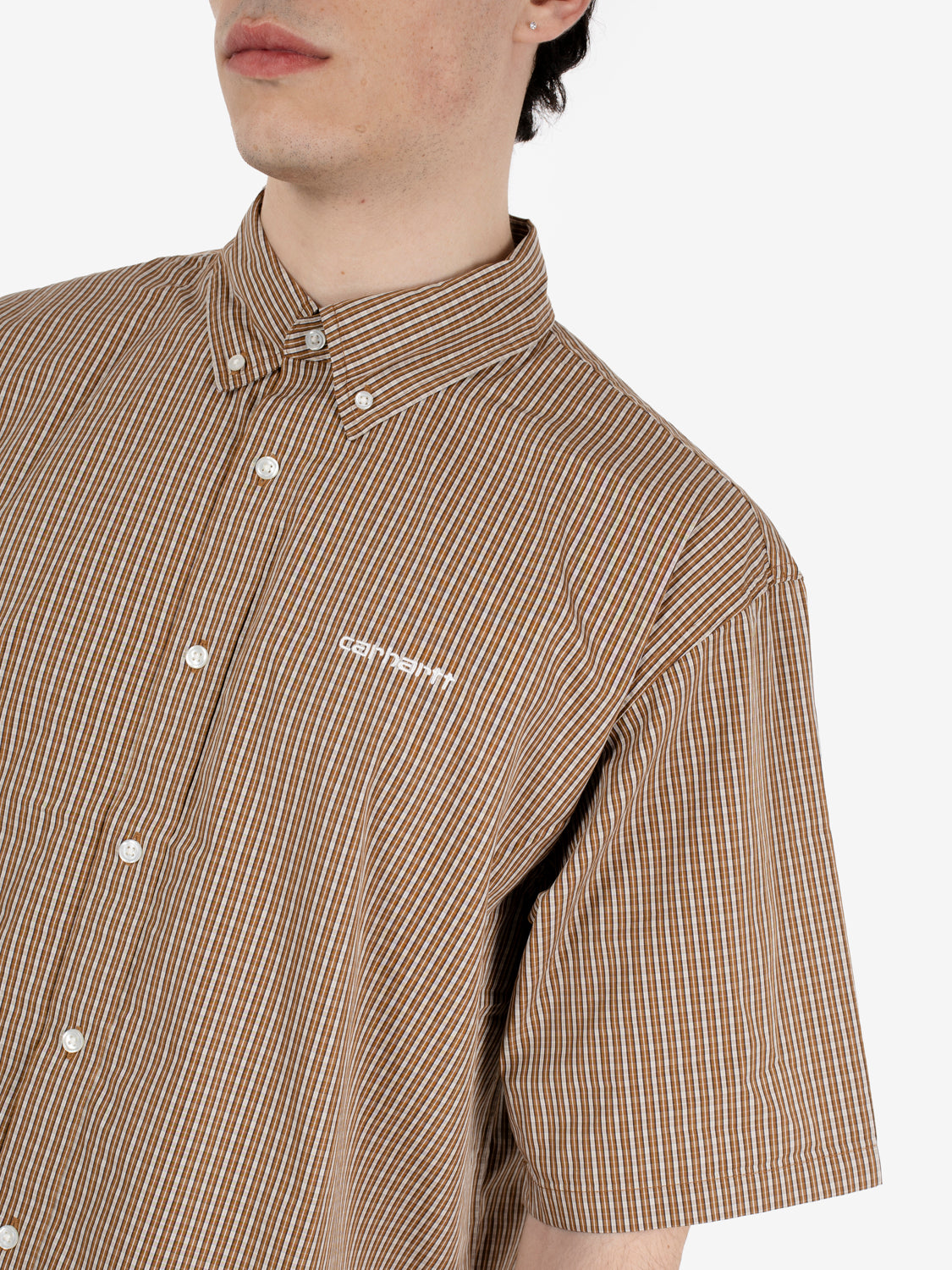 S/S Groff shirt hamilton brown