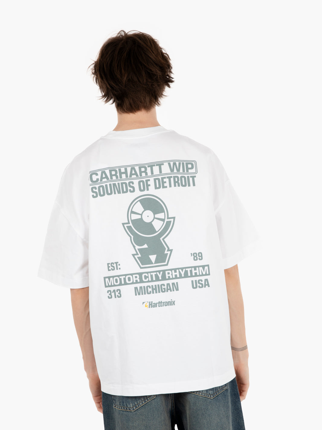 S/S Harttronix T-shirt white