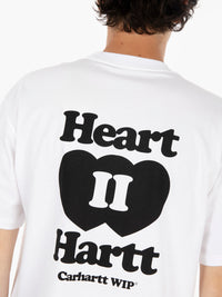 S/S Heart II Hartt t-shirt white 