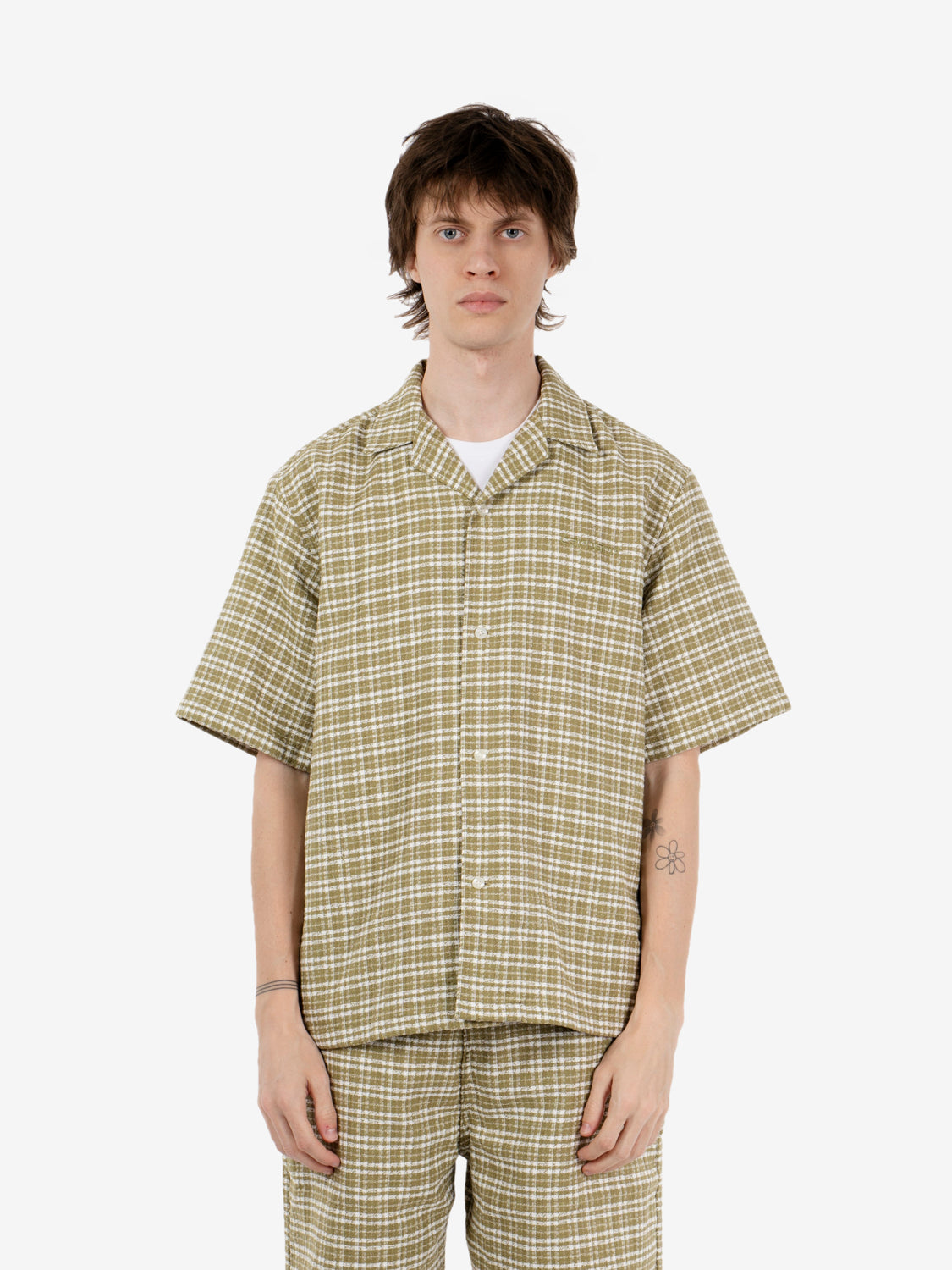 S/S Kander Shirt check/snake