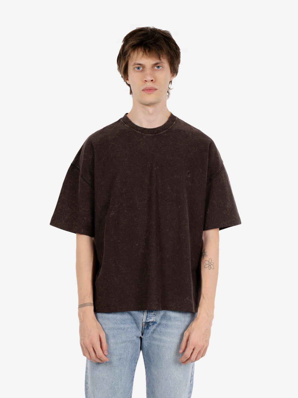 S/S LAMBERT T-SHIRT TOBACCO I037016.47FQ.03