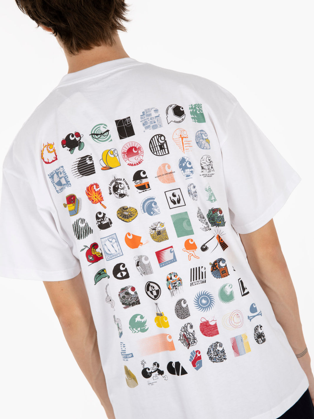 S/SC LOGO ARCHIVE T-SHIRT WHITE I035439.02XX.03