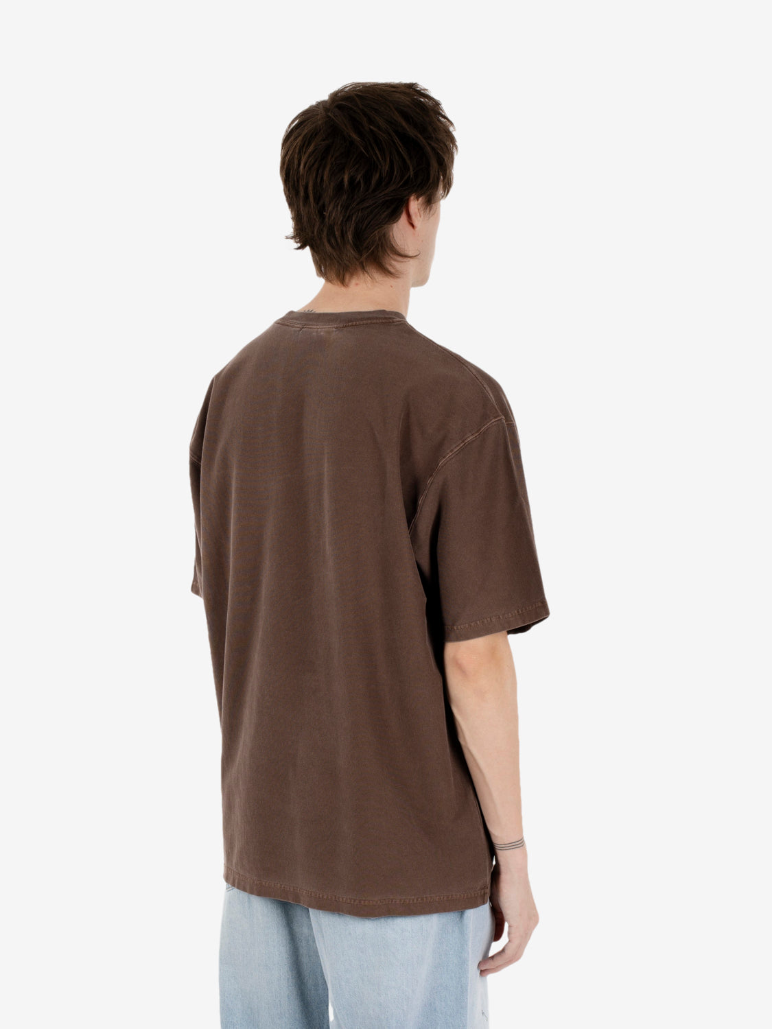 S/S Loose Pocket t-shirt tobacco