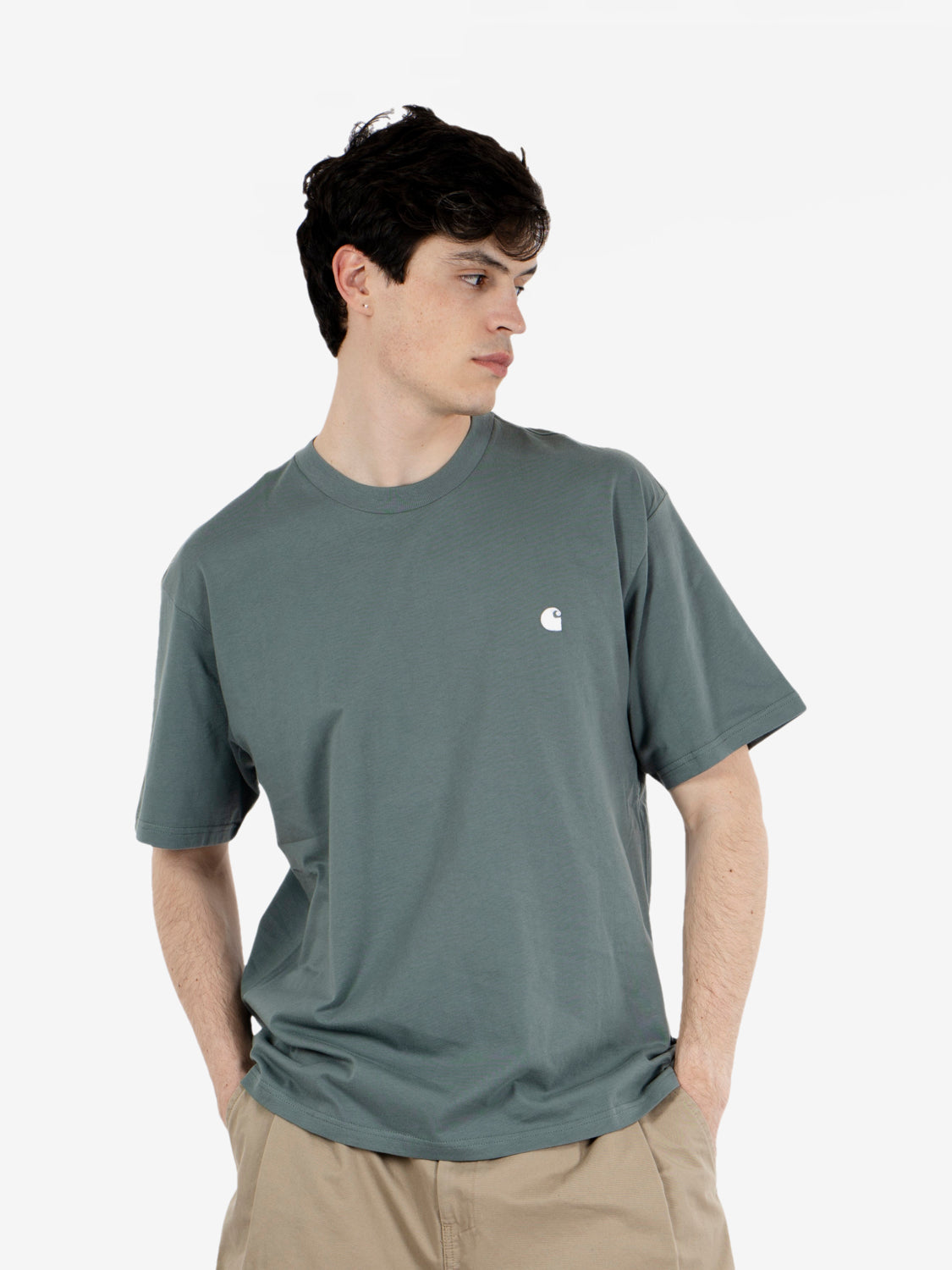 S/S Madison T-Shirt Velvet green/white 