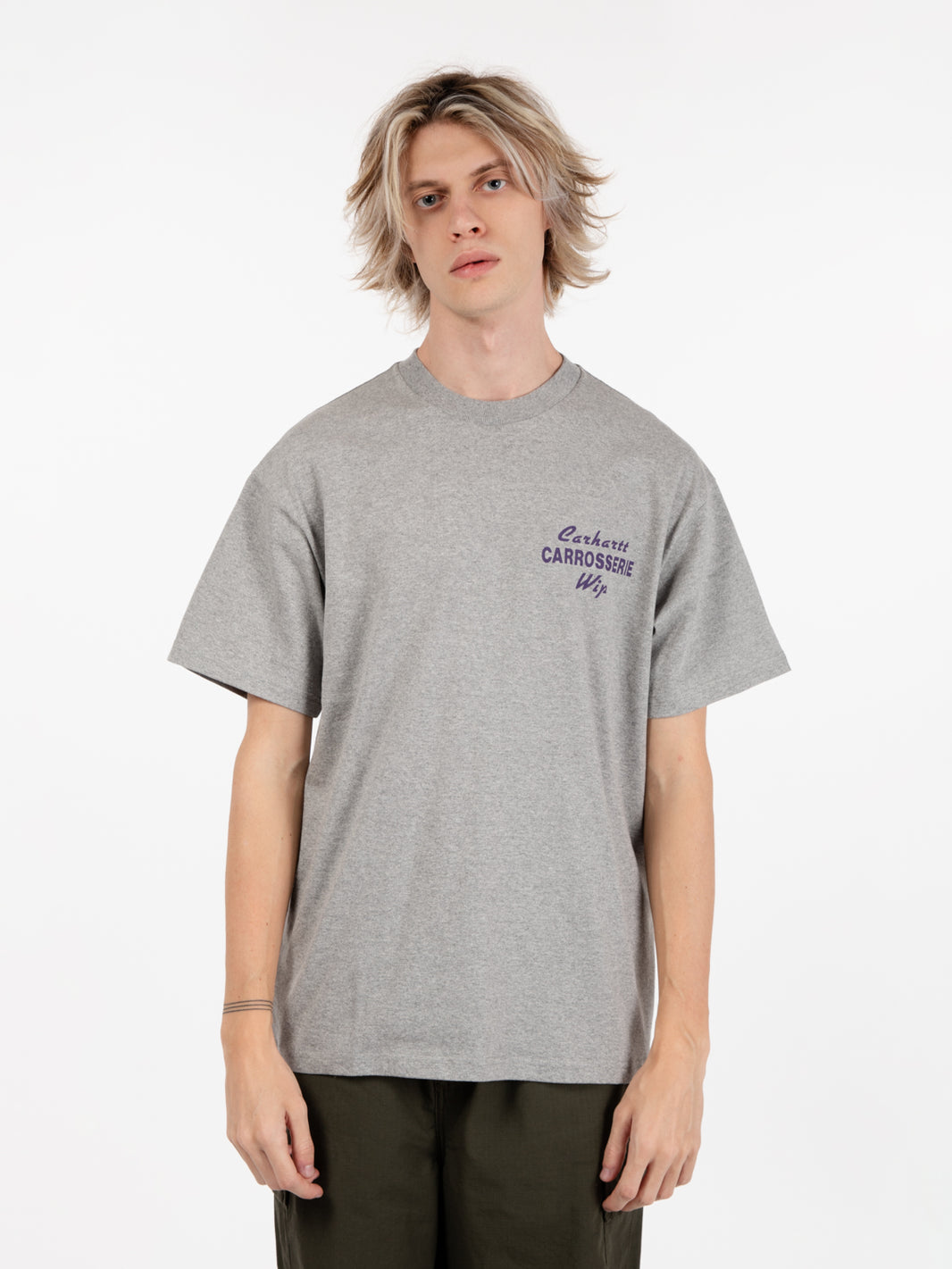S/S Mechanics t-Shirt gray heather 