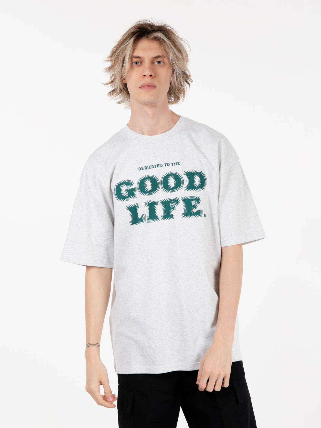 S/S Mist T-shirt ash heater / chervil 