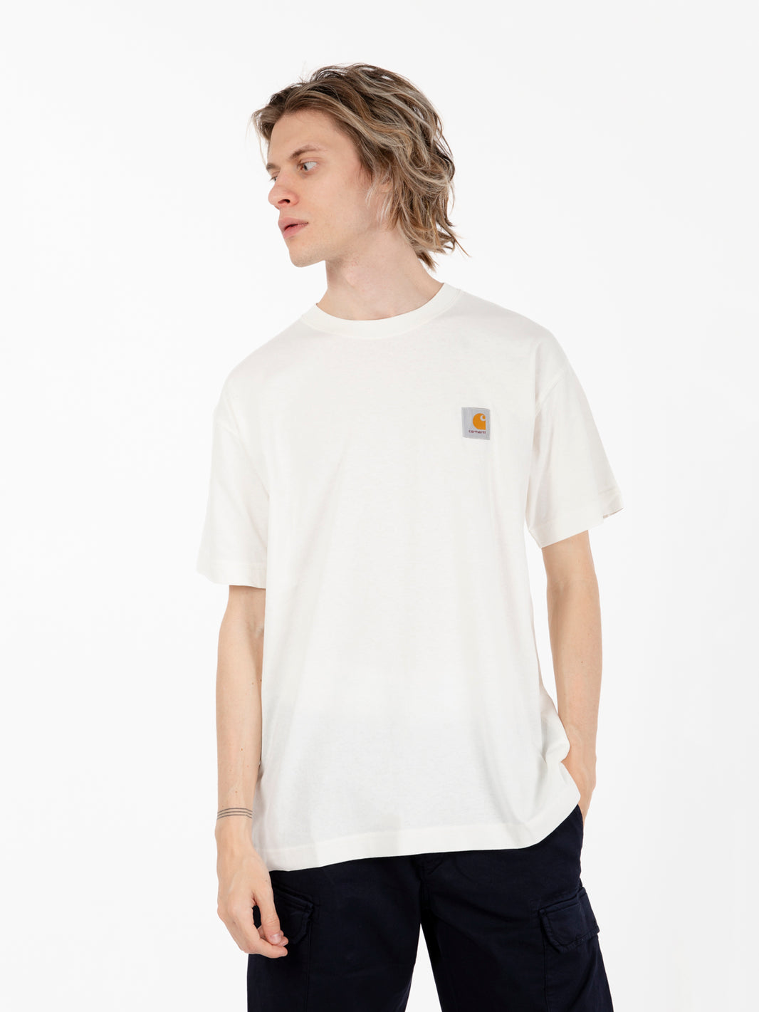 S/S Nelson t-shirt Wax garment dyed 