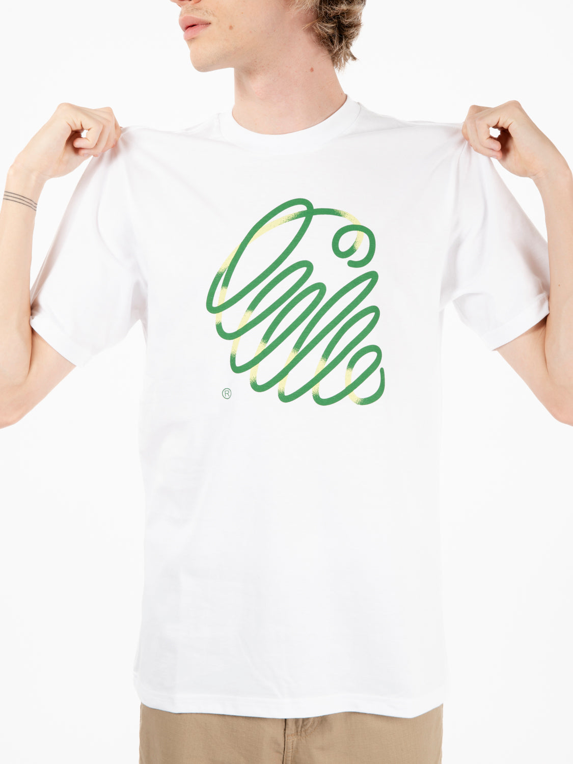 S/S Noodle t-shirt white