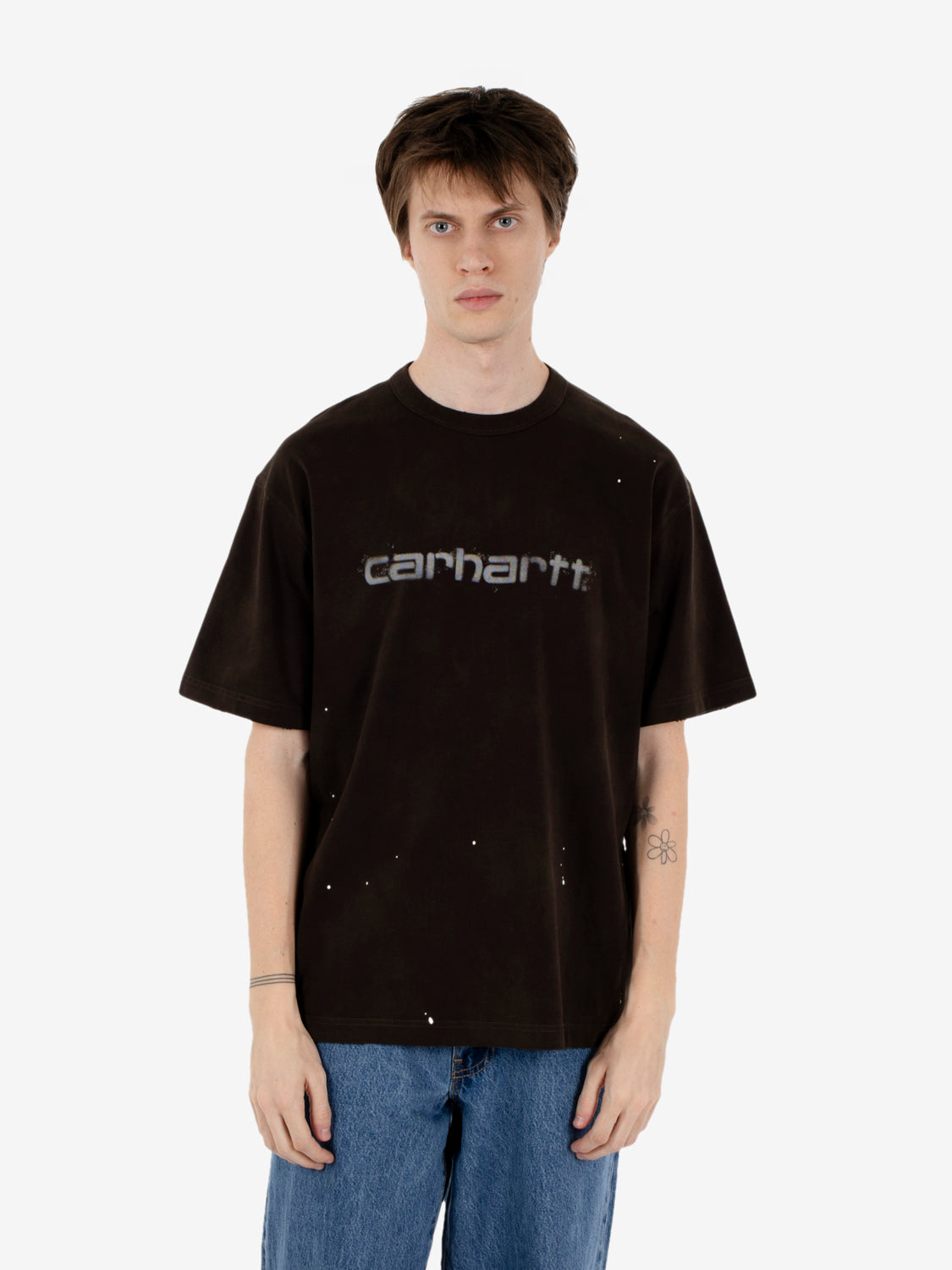 S/S Painter t-shirt tobacco