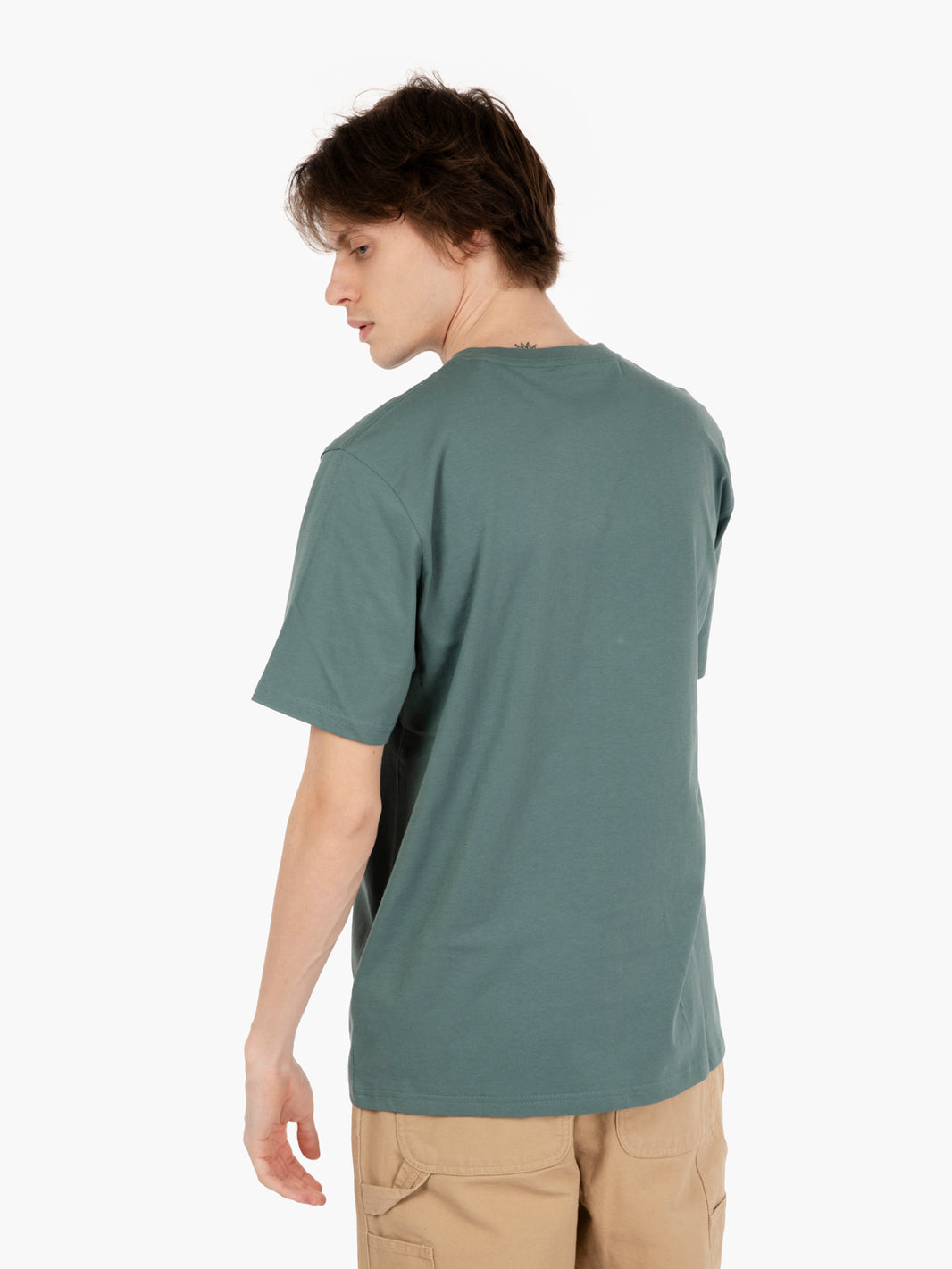 S/S Pocket t-shirt silver pine