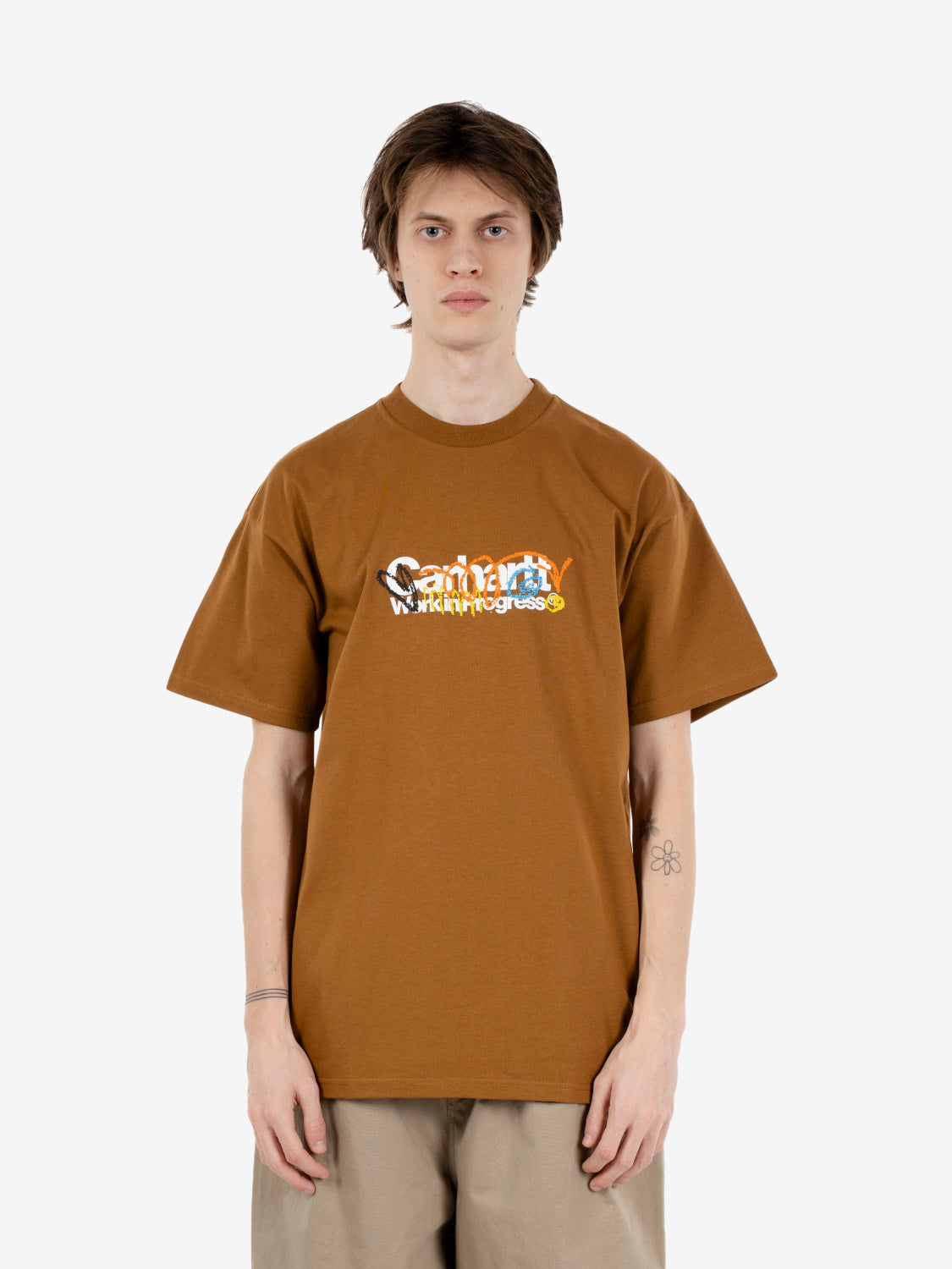 S/S Primary T-Shirt Hamilton brown