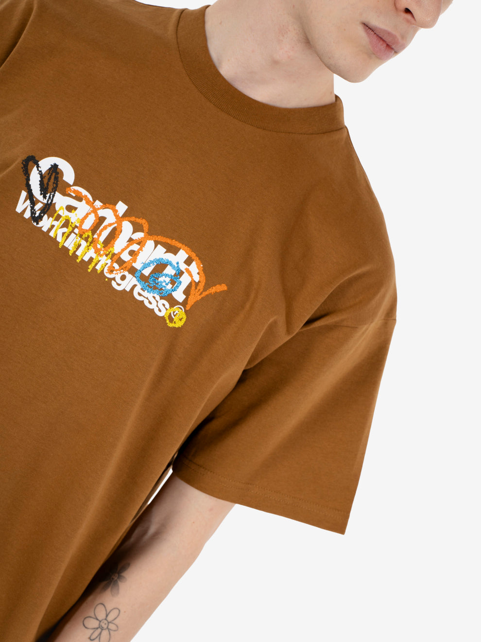 S/S Primary T-Shirt Hamilton brown