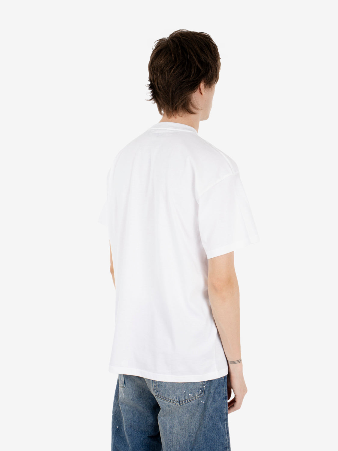 S/S Road Side Snack t-shirt white