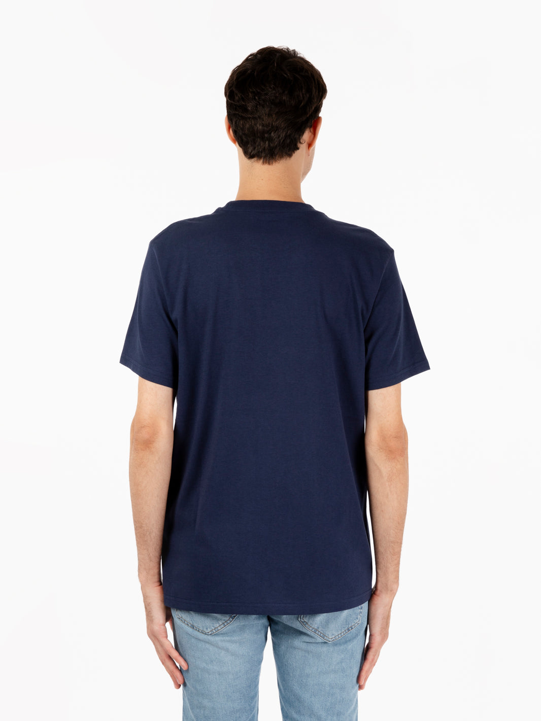 S/S Script t-shirt air force blue / malbec