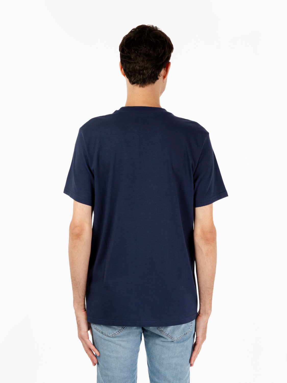 S/S Script t-shirt air force blue / malbec