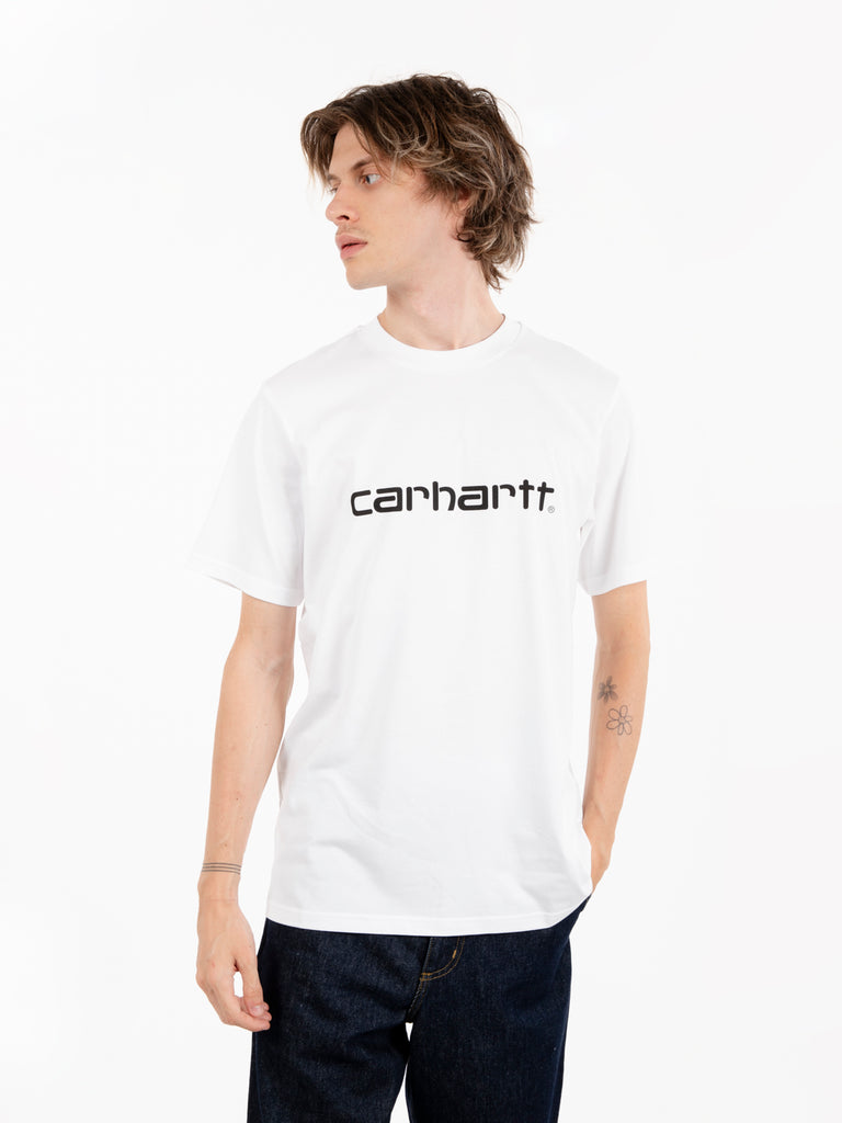 Carhartt WIP - S/S Script t-shirt white / black