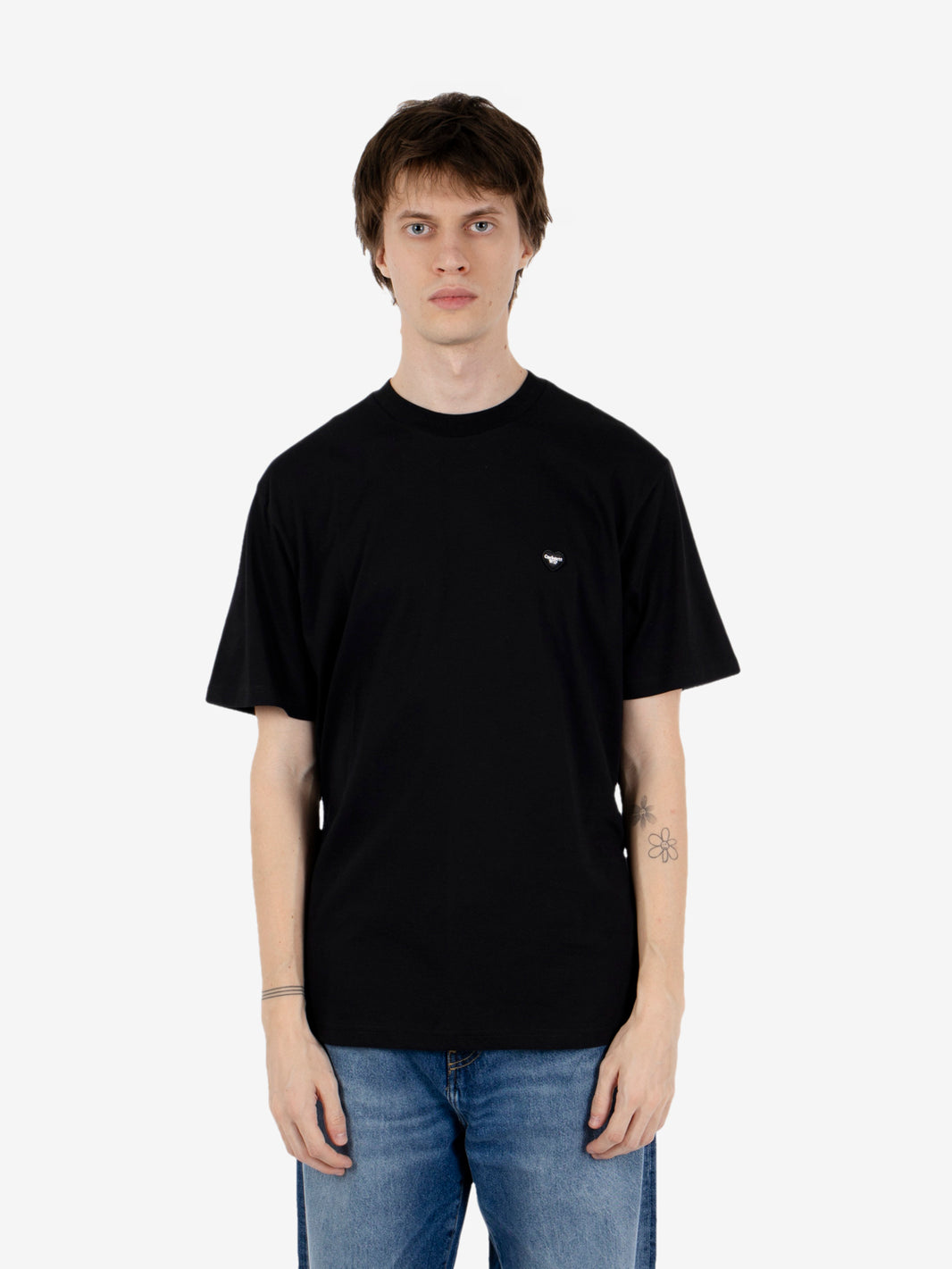 S/S Small Heart T-Shirt Black