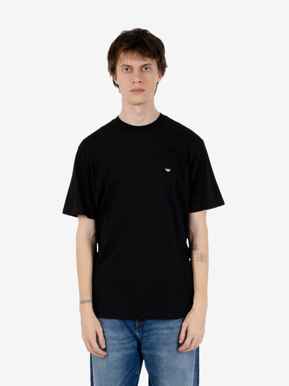 S/S Small Heart t-shirt black