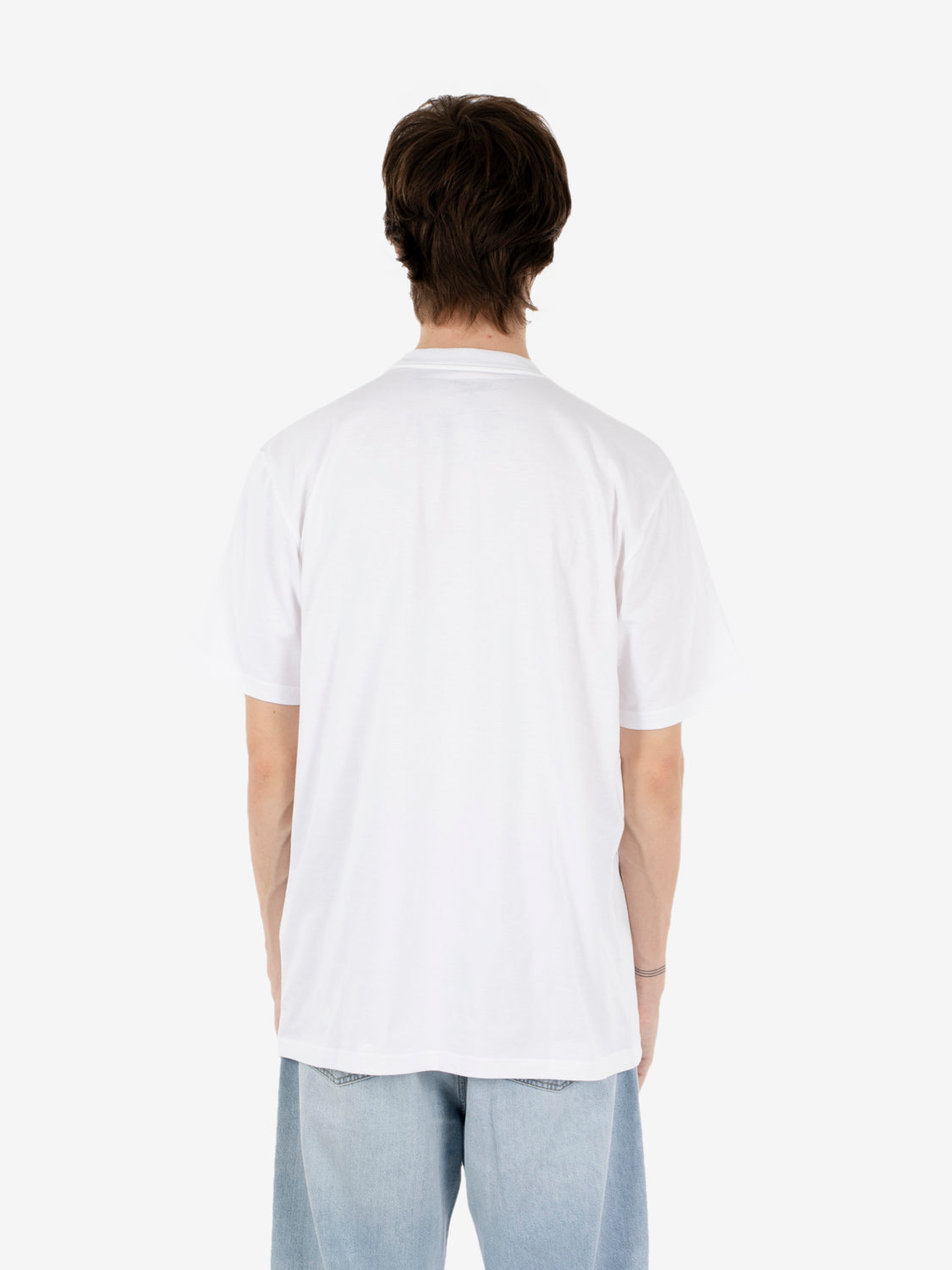 S/S Small Heart t-shirt white / red