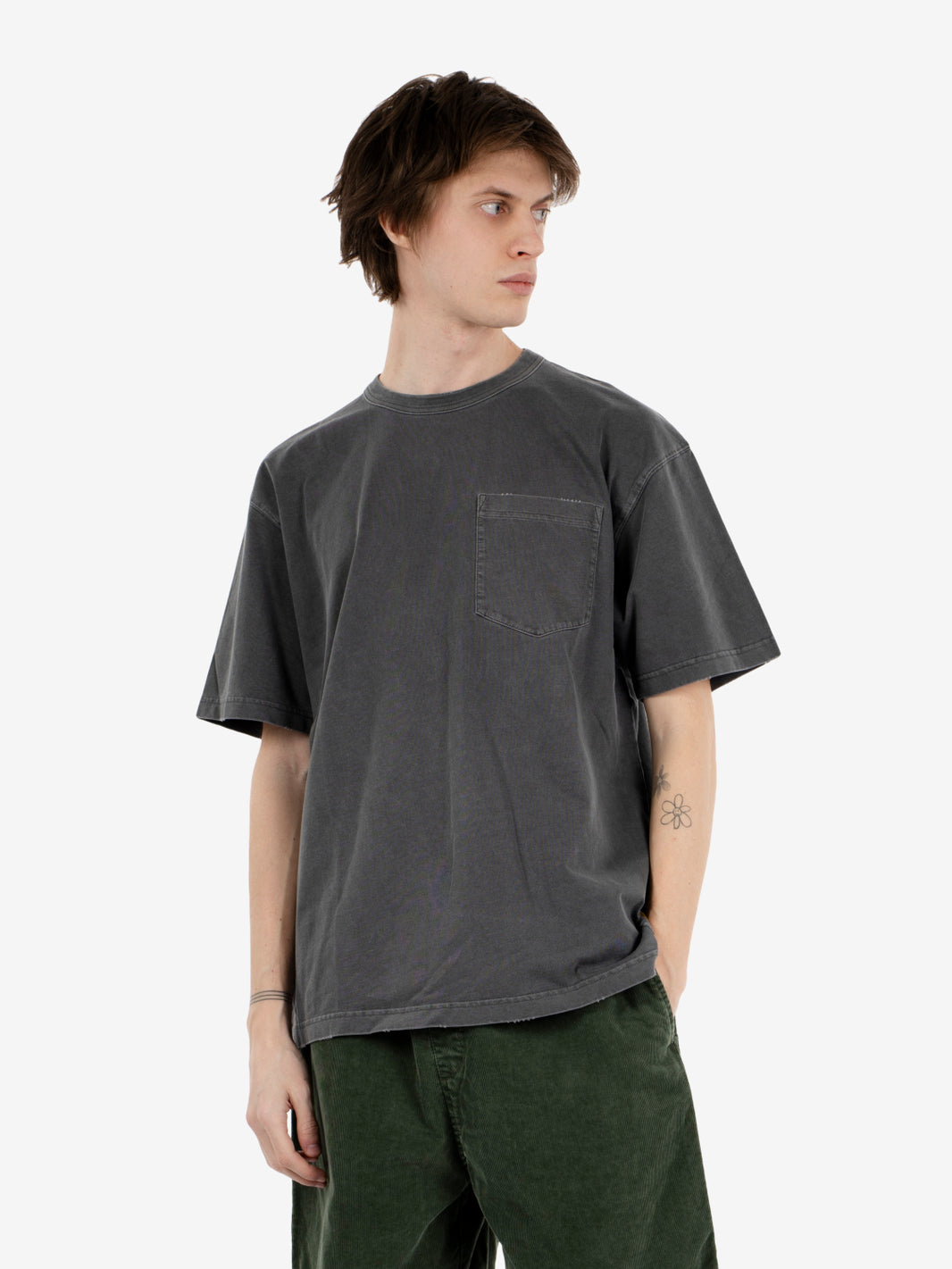 S/S Torion pocket t-shirt black