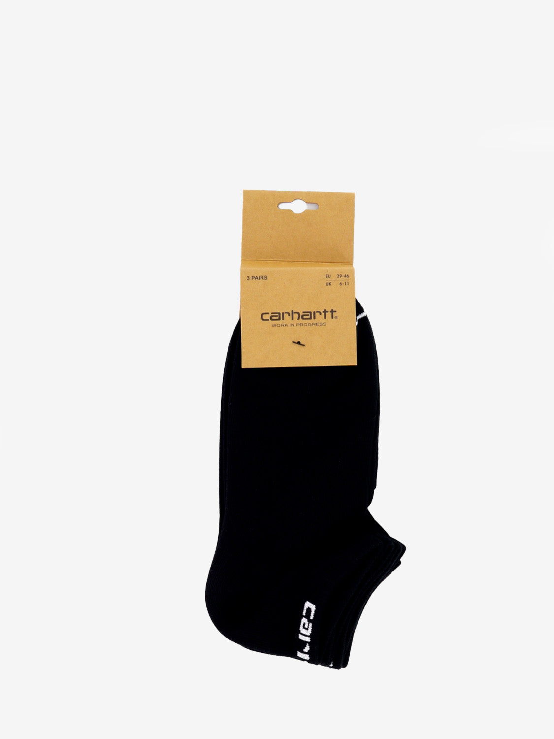 Script Sneakers Socks Black / White