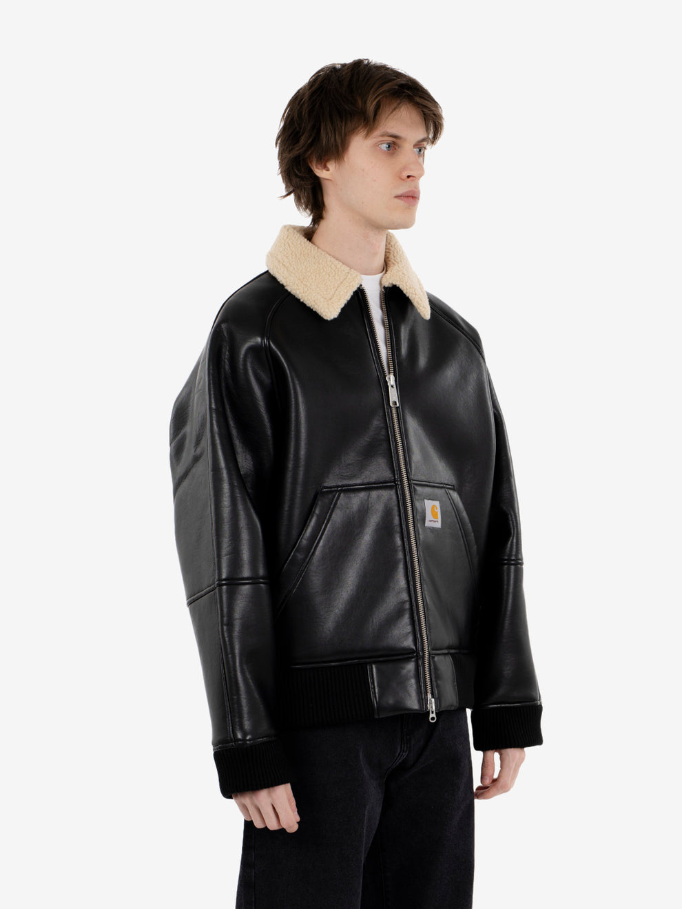 Shepton jacket black / natural