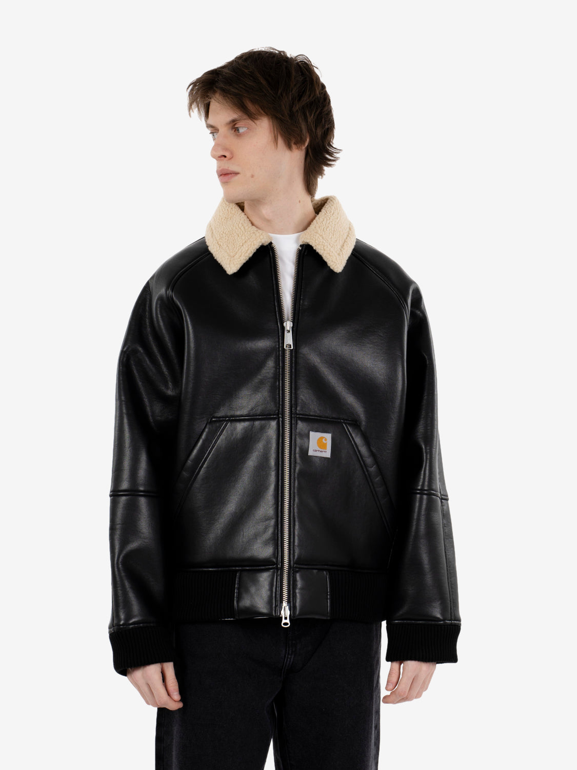 Shepton jacket black / natural