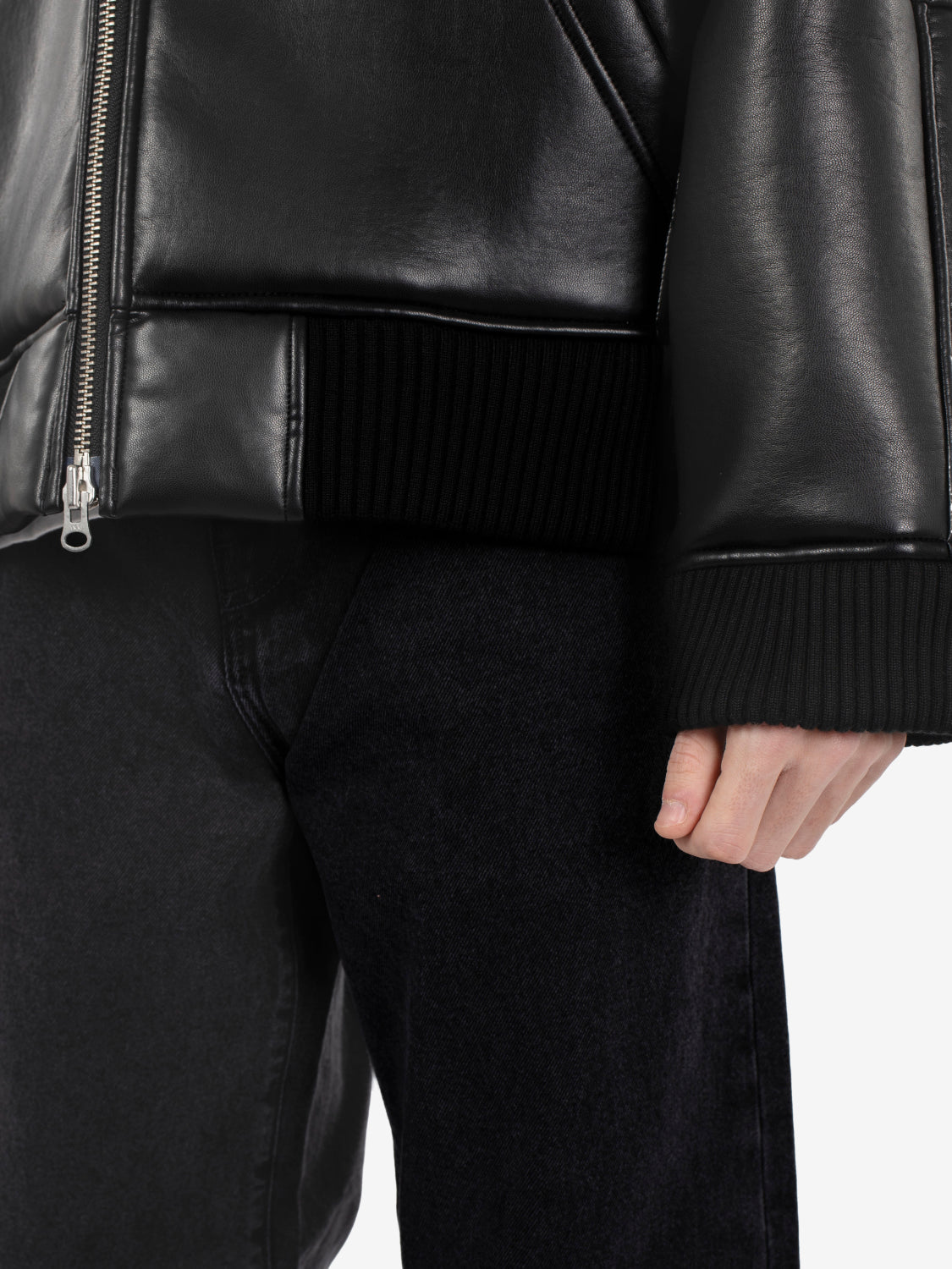 Shepton jacket black / natural