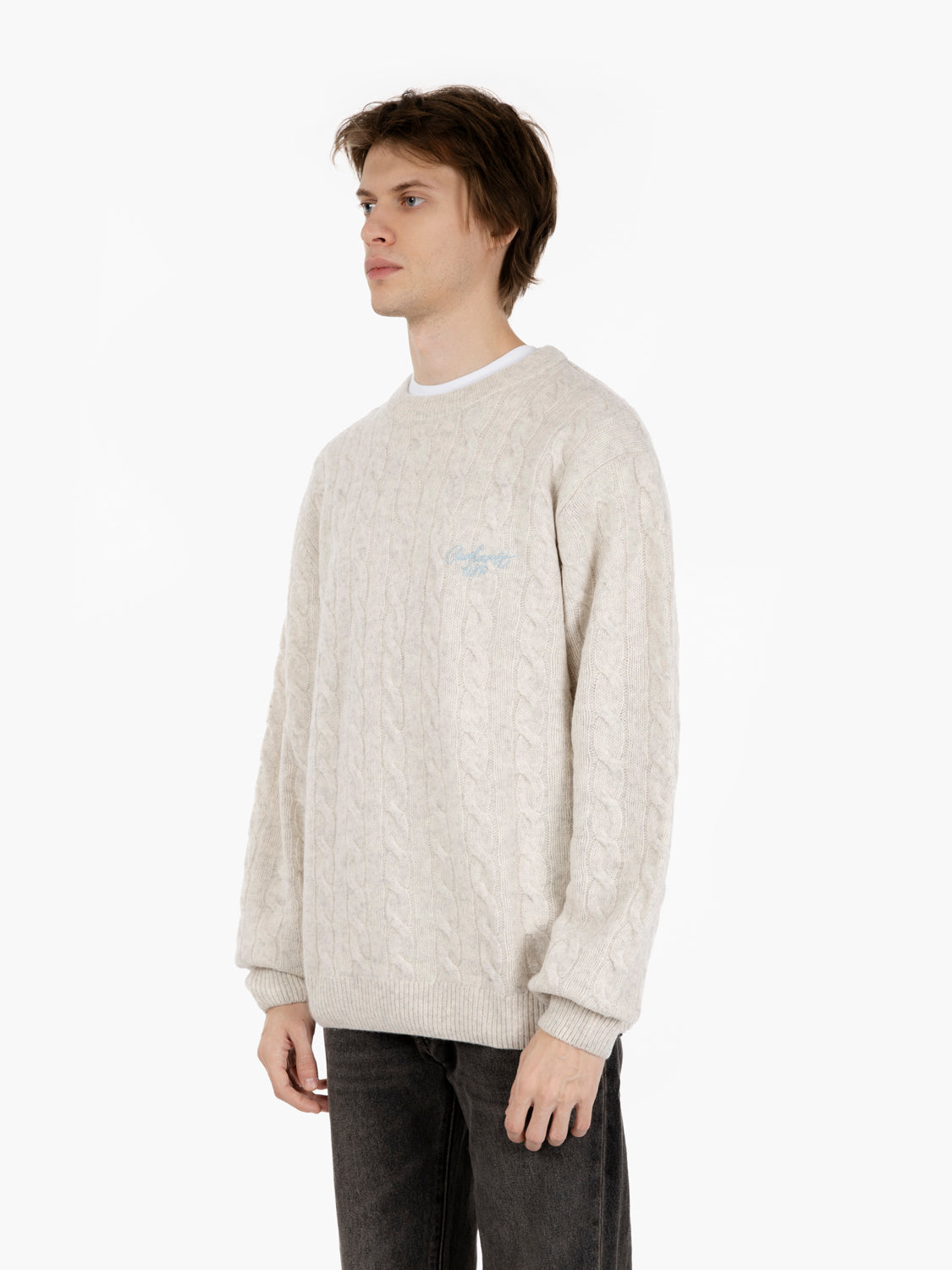 Signature Sweater Fleur De Sel / Citadel