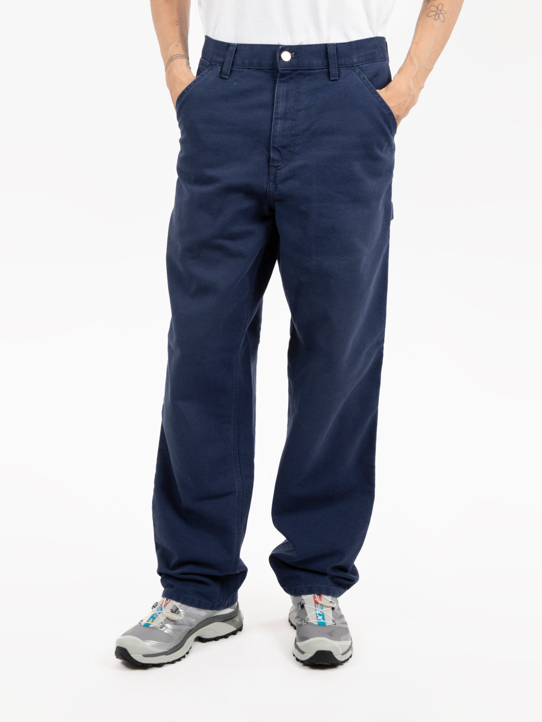 Single knee pant air force blue