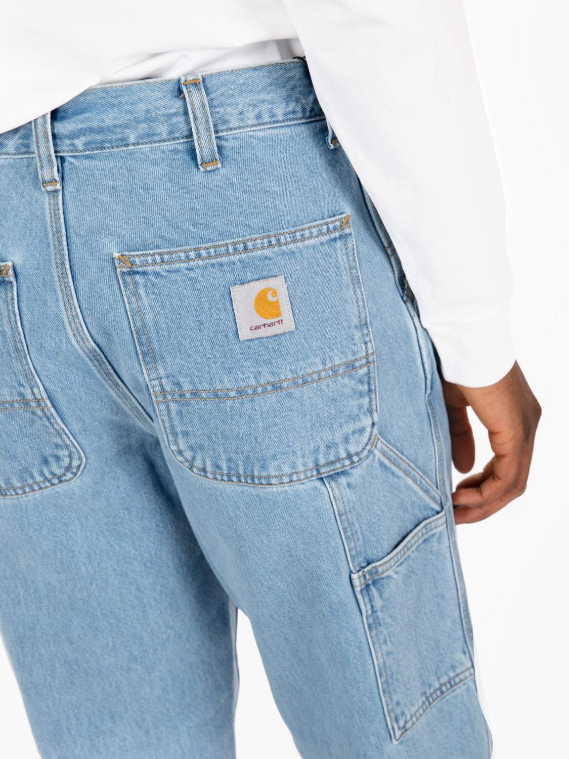 Single Knee Pant Blue
