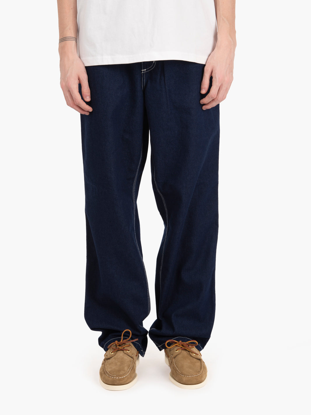 Single Knee Pant Dark Blue