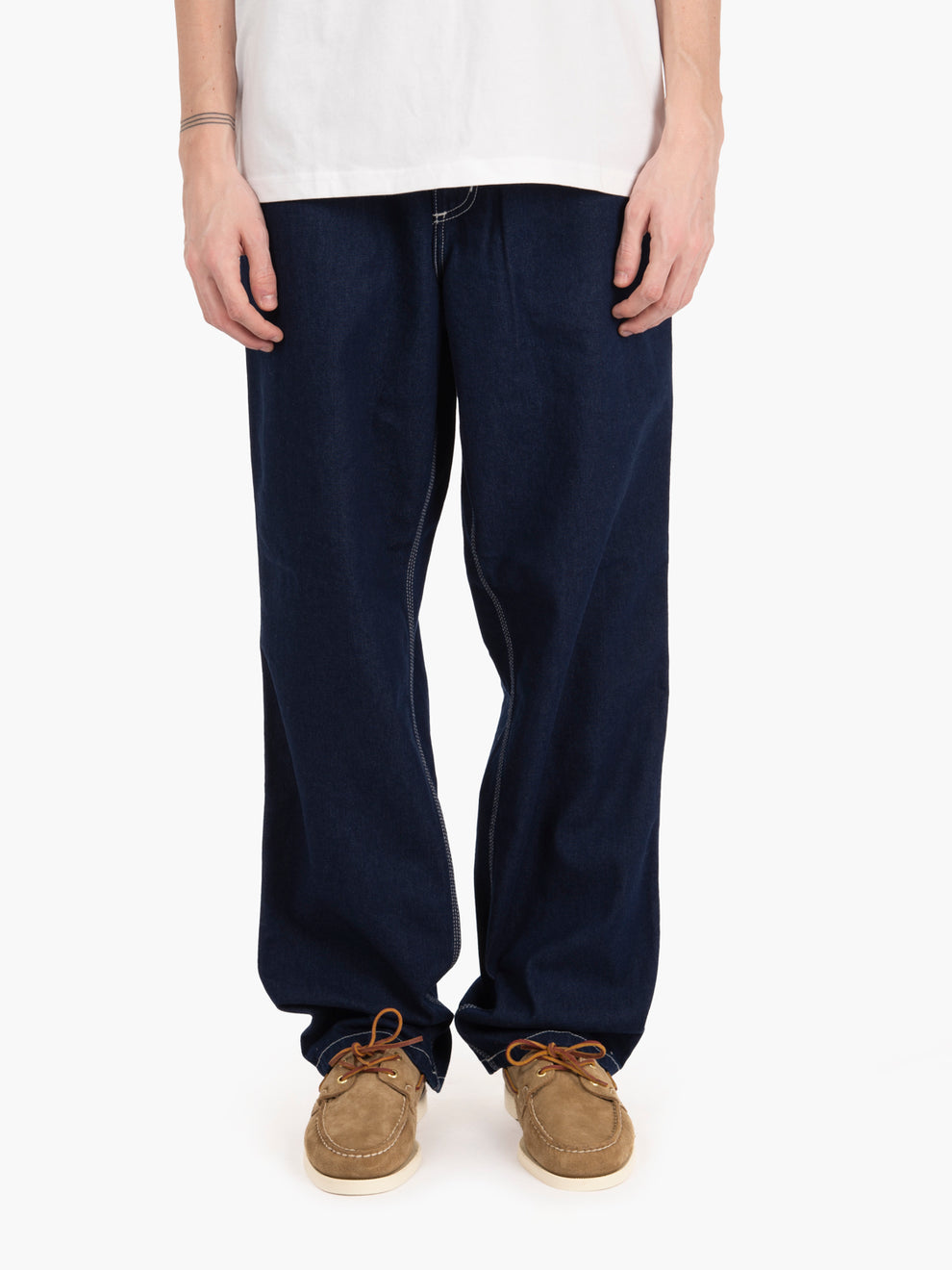 Single Knee Pant Dark Blue