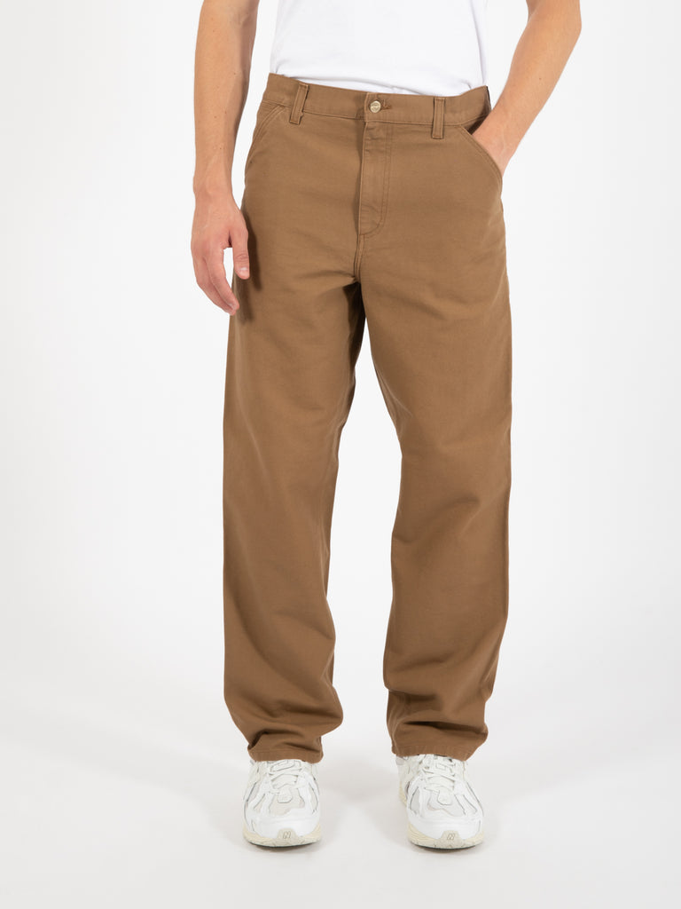 Carhartt WIP - Single knee pant hamilton brown rinsed