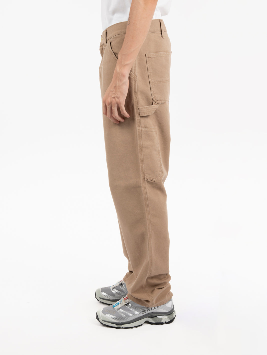 Single knee pant peanut