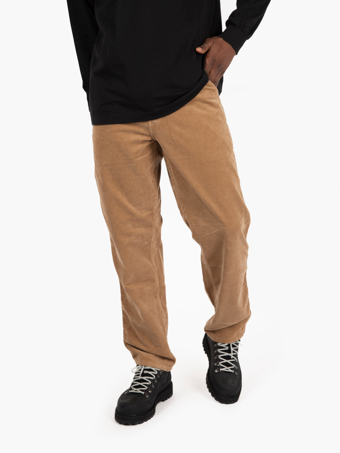 Single knee pant peanut