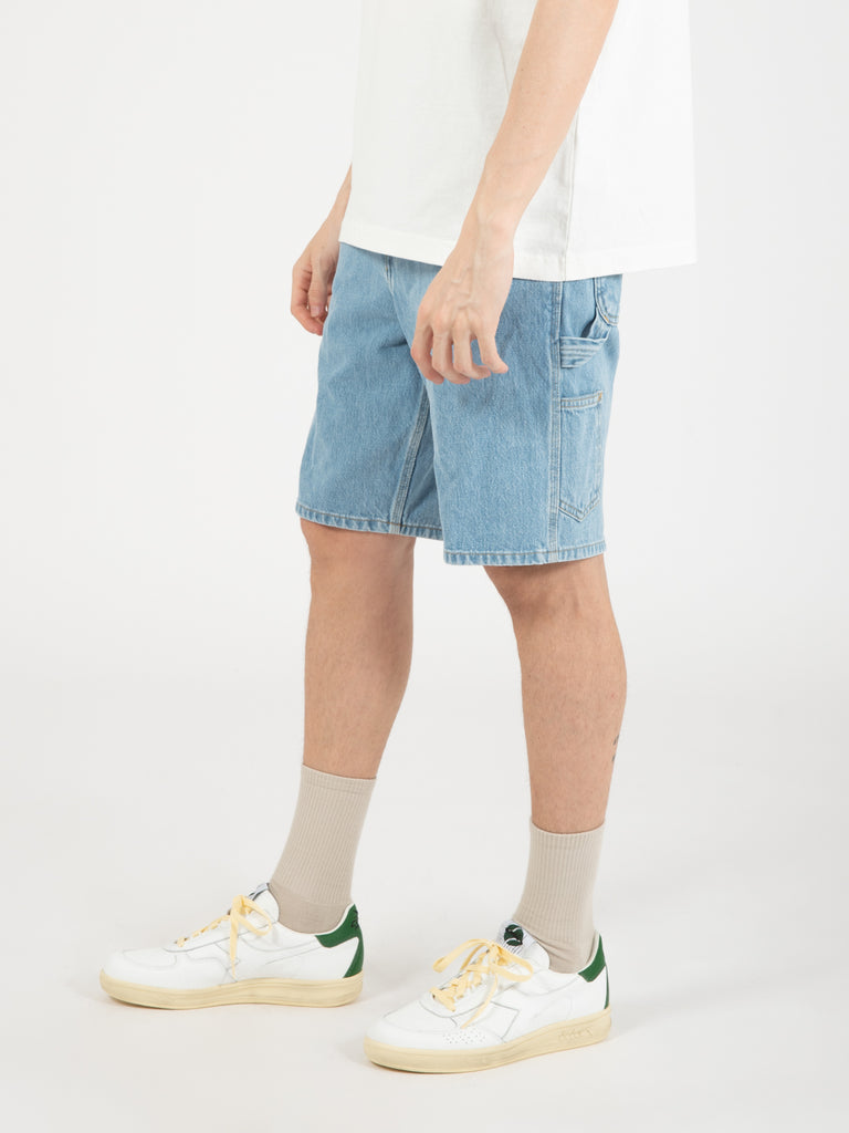 Carhartt WIP - Single Knee Short blu stone bleached