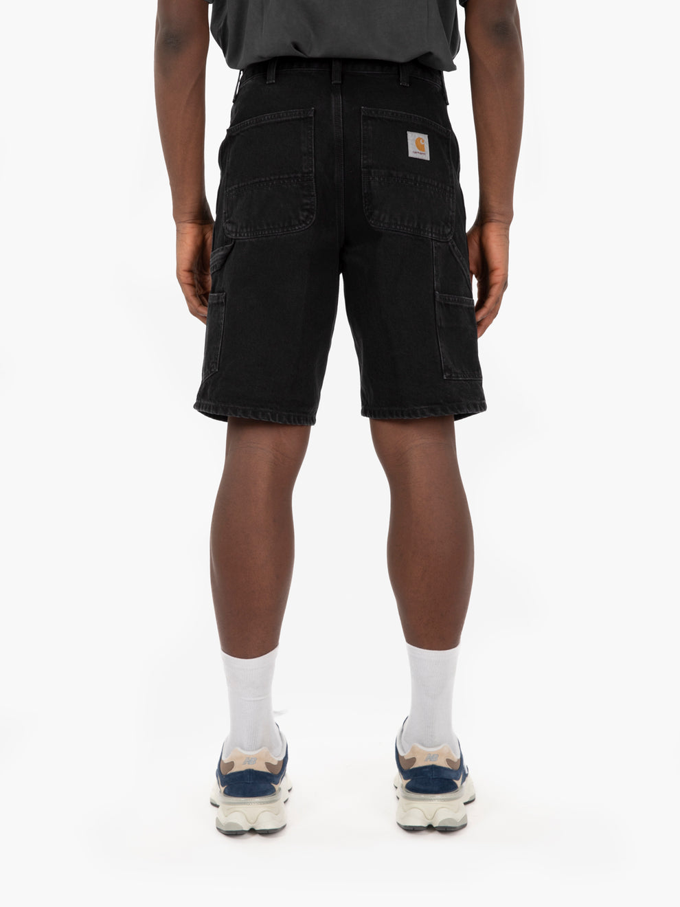 Single knee short black 