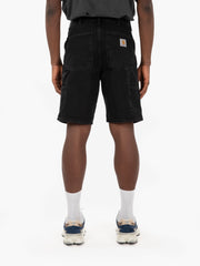 Carhartt WIP - Single knee short nero