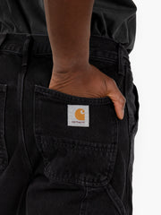 Carhartt WIP - Single knee short nero