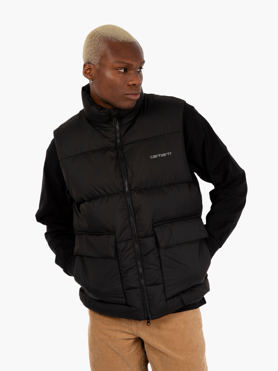 Springfield Vest black / misty grey