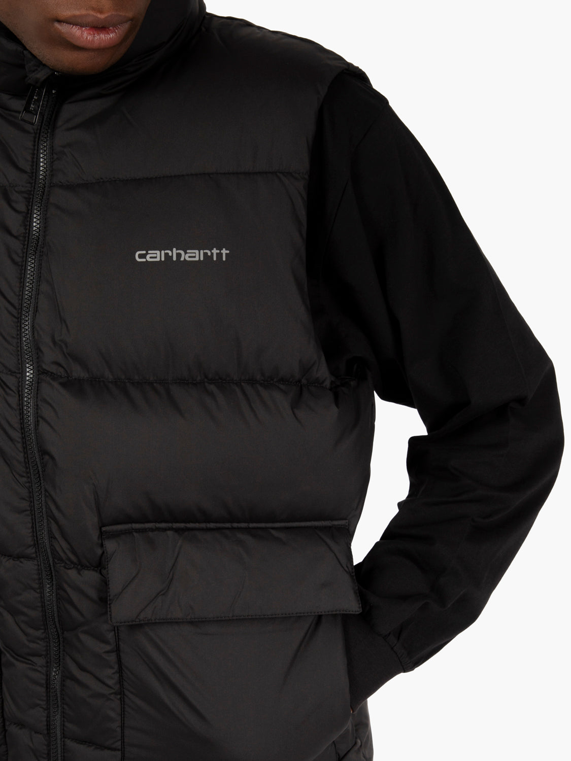 Springfield Vest black / misty grey