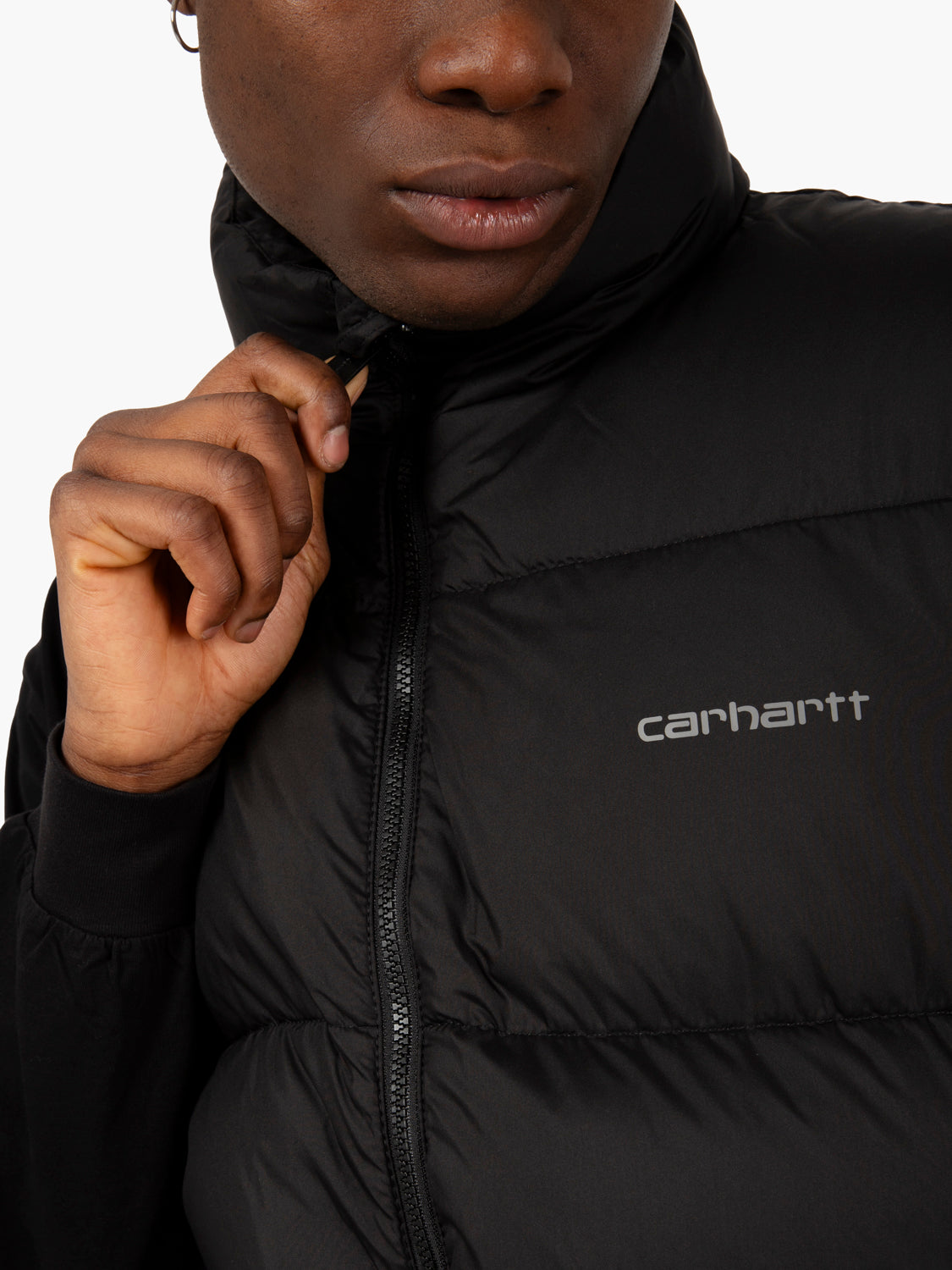 Springfield Vest black / misty grey