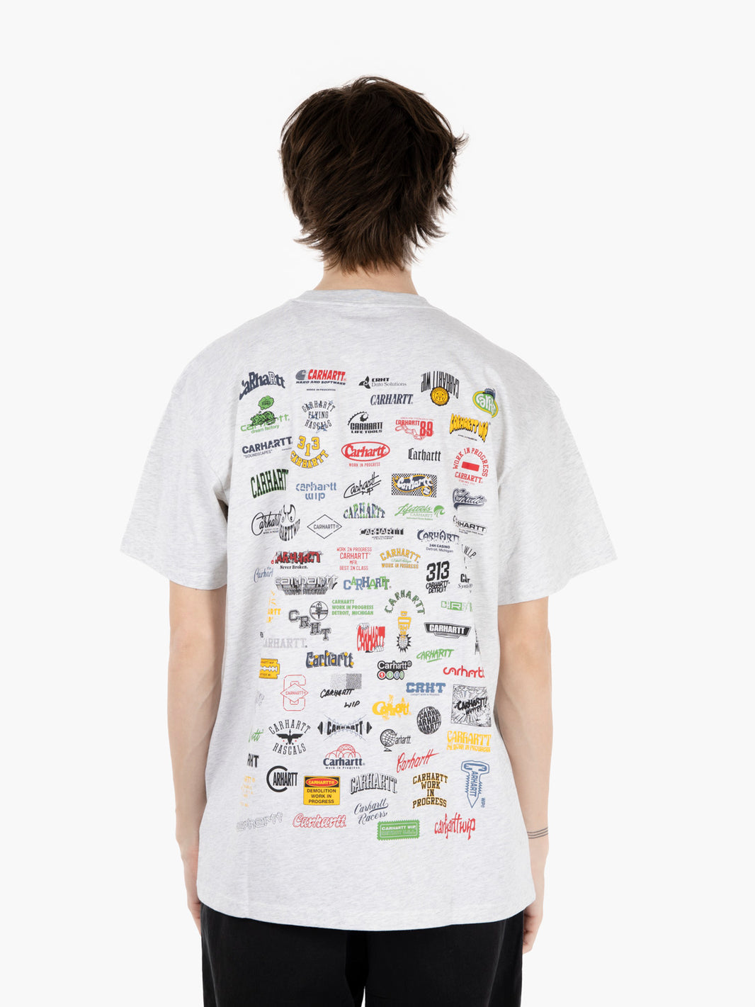 SS logo t-shirt ash heather